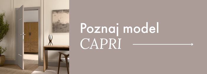 Drzwi wewnętrzne CAPRI przycisk